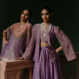 HOOR JACKET BUSTIER DHOTI SET