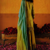 HINGOT KURTA SHARARA DUPATTA SET