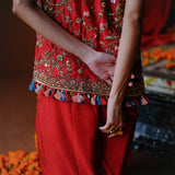 KANCHAN JACKET BUSTIER SKIRT SET