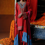 ZINNIA KURTA SALWAR DUPATTA SET