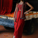 KANCHAN JACKET BUSTIER SKIRT SET
