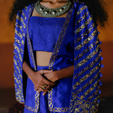 KUSUM JACKET BUSTIER DHOTI SET