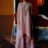 APRAJITA TUNIC DHOTI SET - DUSKY PINK