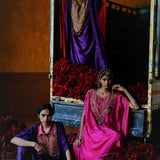 APRAJITA TUNIC DHOTI SET - RANI