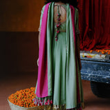 JAUI ANARKALI PANT DUPATTA SET