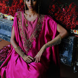 APRAJITA TUNIC DHOTI SET - RANI