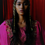 APRAJITA TUNIC DHOTI SET - RANI