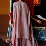 APRAJITA TUNIC DHOTI SET - DUSKY PINK