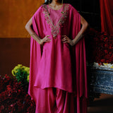 APRAJITA TUNIC DHOTI SET - RANI