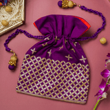 BENAZIR GEOMETRIC BORDER POTLI