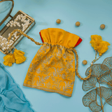 SABAI FLORAL PATTERN POTLI