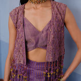 RUTU JACKET BUSTIER AND PANT SET