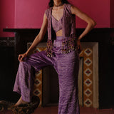 RUTU JACKET BUSTIER AND PANT SET