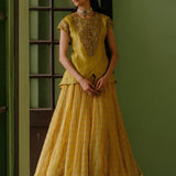 NALINI TOP AND LEHENGA SET