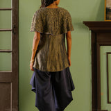 BANSI JACKET BUSTIER AND DHOTI SET