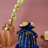 AISHA LONG STRIPE POTLI