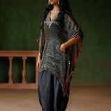 AMBER KAFTAN DHOTI SET