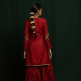 LAILA KURTA SHARARA DUPATTA SET