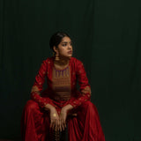 LAILA KURTA SHARARA DUPATTA SET