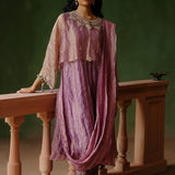 DILARA DRAPE KURTA PANT SET