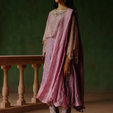 DILARA DRAPE KURTA PANT SET