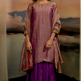 HESSA KURTA SHARARA DUPATTA SET