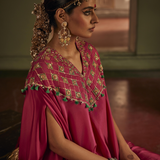 TARA CAPE DHOTI SET