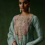 MAAHI ANARKALI DUPATTA PANT SET