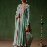 MAAHI ANARKALI DUPATTA PANT SET