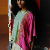 SHIULI CAPE SKIRT SET