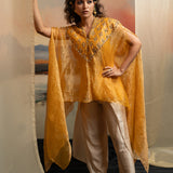 SAIMA CAPE DHOTI SET
