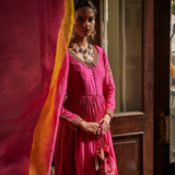 OJASVI ANRKALI CHUDIDAAR DUPATTA SET